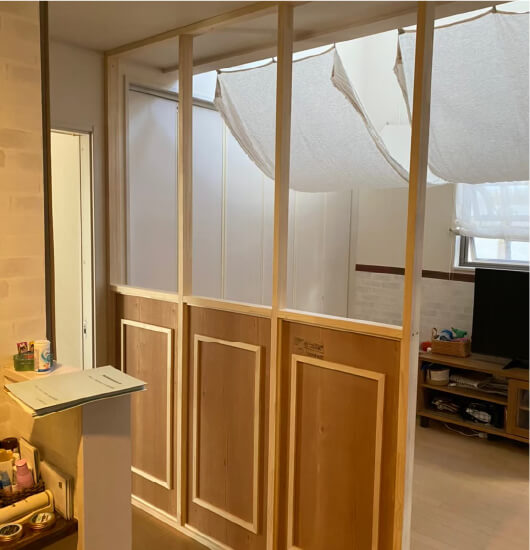 建具入れ替え工事　イメージ