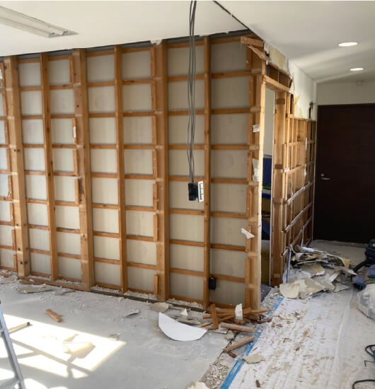 某事務所内装改修工事　イメージ