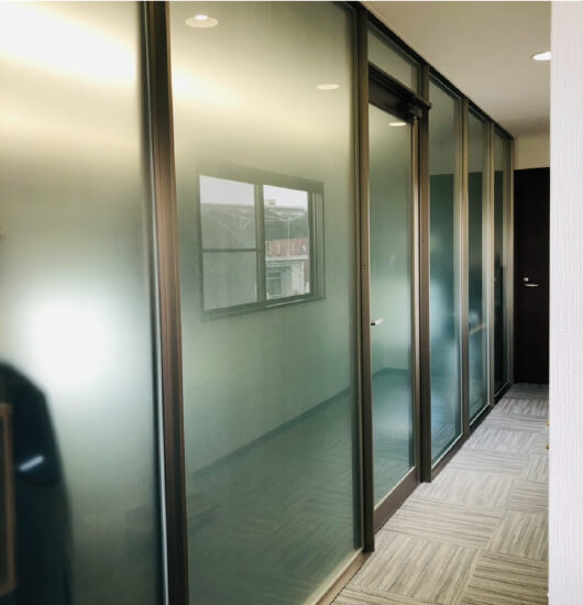 某事務所内装改修工事　イメージ