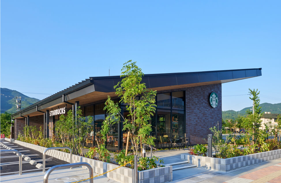 某コーヒーショップ内外装工事　イメージ2