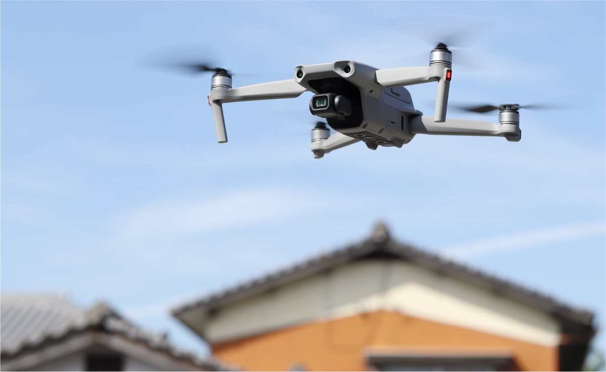ドローンによる屋根点検